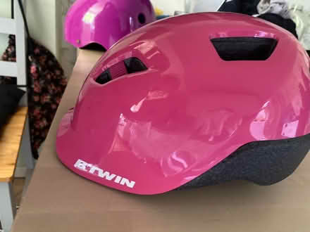 Photo of free Pink cycle helmet (High Ercall TF6) #2