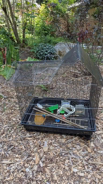 Photo of free Large bird cage (Bellevue Bridle Trails area) #2