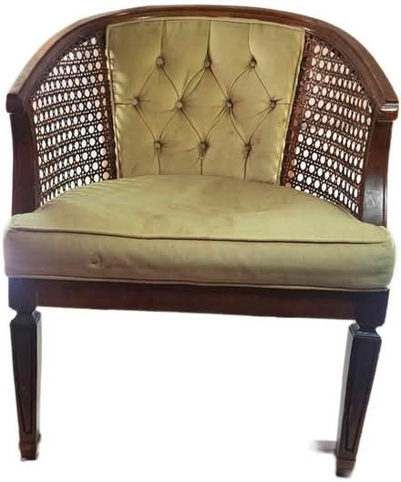 Photo of free MCM Caned Chair (Danforth and Greenwood) #1