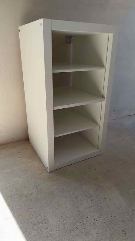 Photo of free IKEA KALLAX Shelving unit, white, 77x41 cm (Green Street Green TN14) #3