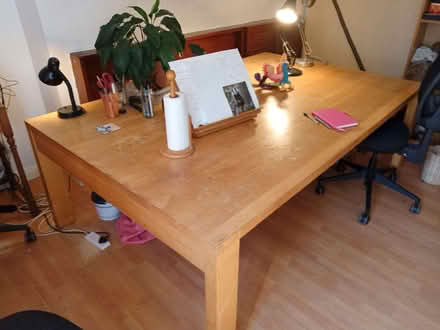 Photo of free HUGE hardwood table (Blackbird Leys OX4) #1