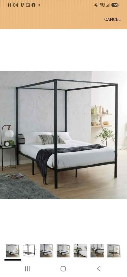 Photo of free Four poster bed-double (Heywood OL10) #1
