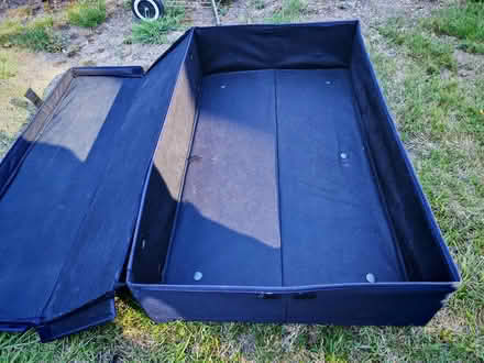 Photo of free black fabric under-bed storage (Shooters hill SE18) #2