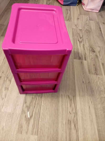 Photo of free Small pink plastic draws (Worsborough S70) #3