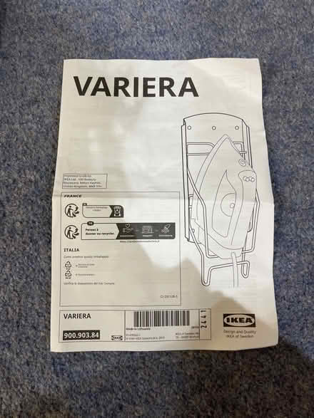 Photo of free Holder for iron (TN32) #3