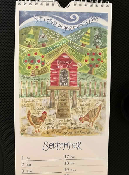Photo of free Hannah Dunnett 2023 calendar (Goffs Oak EN7) #1