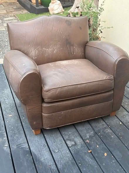 Photo of free Brown Club Chair (West Hollywood) #2