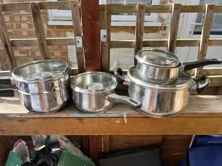 Photo of free 4 Saucepans (Woodside CR0) #1