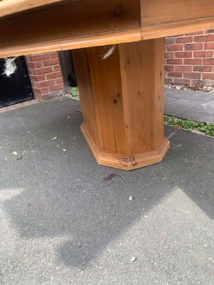 Photo of free Pine table (Loughborough LE11) #4