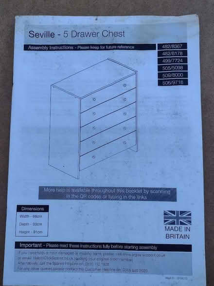 Photo of free Chest of drawers - Pokesdown BH5 2AB (Pokesdown BH5) #3