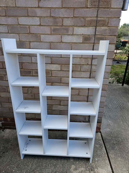 Photo of free White book shelf (Brickhill MK41) #1