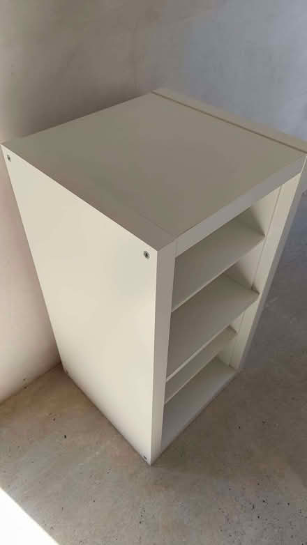 Photo of free IKEA KALLAX Shelving unit, white, 77x41 cm (Green Street Green TN14) #1