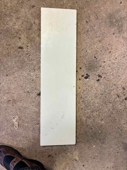 Photo of free White coated shelf 65x17cm (Great Boughton CH3) #2