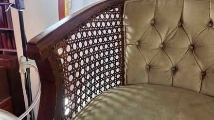 Photo of free MCM Caned Chair (Danforth and Greenwood) #4