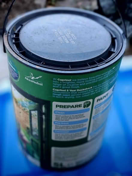 Photo of free Cuprinol 5 Year Ducksback (Shooters hill SE18) #1