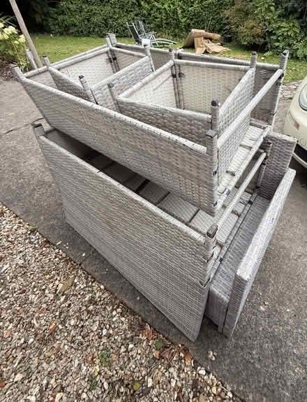 Photo of free Outdoor L shaped couch (Dalkey) #2
