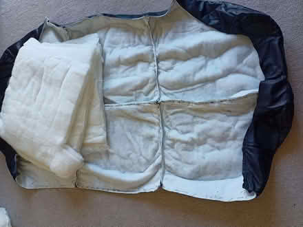 Photo of free Leather and padding from a 3 seat settee (Wokingham RG40) #3