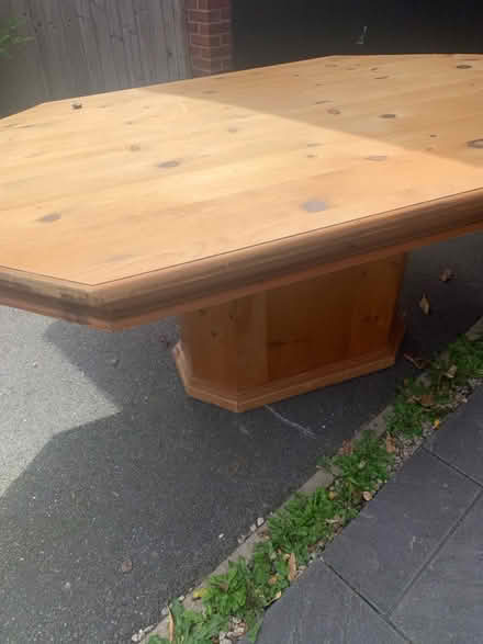 Photo of free Solid Pine Table (lough LE11) #1