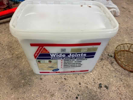 Photo of free Sika Wide joint pointing grout for paving (Great Boughton CH3) #1