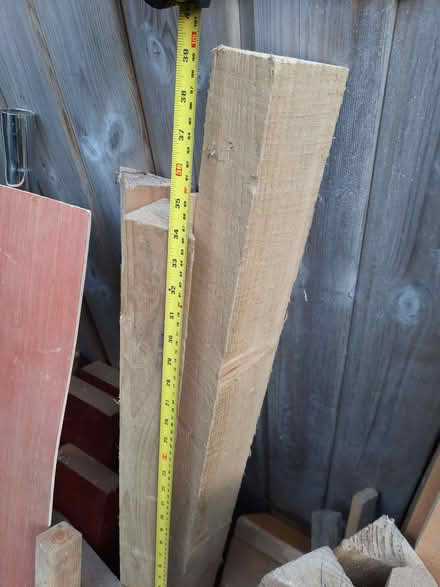 Photo of free Several short lengths of triangular wood (Hollingdean BN1) #2