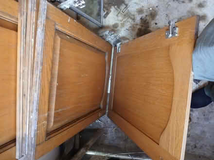 Photo of free Medium Oak kitchen unit doors (Blakenall WS3) #2