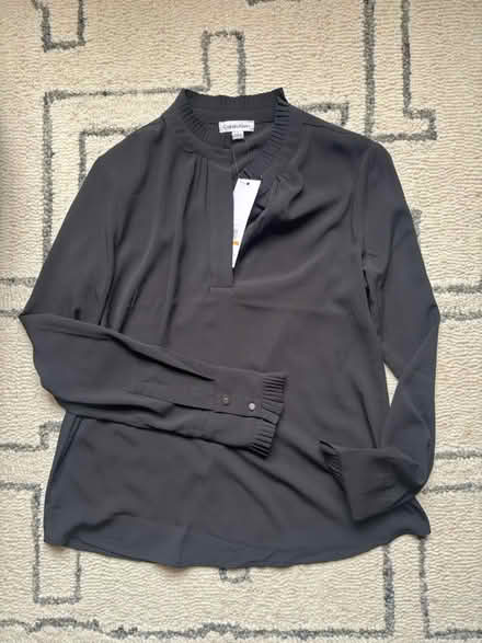 Photo of free NEW Calvin Klein Black Blouse S (Rego Park) #1