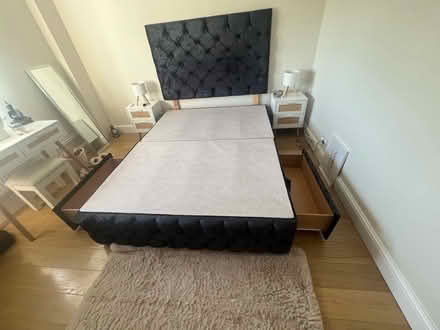 Photo of free Divan Bed and Headboard (High Ongar CM5) #2