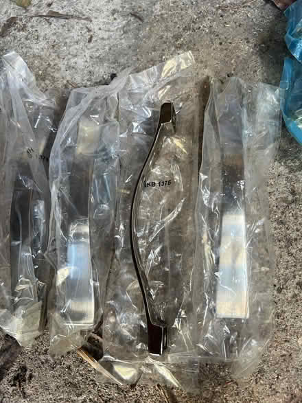Photo of free Four chrome kitchen door handles (Fobbing SS17) #2