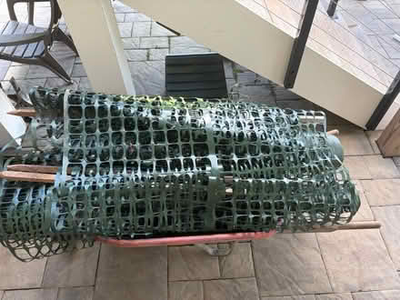 Photo of free 46.5” plastic nesh fencing (Doylestown) #1