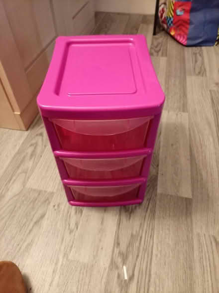 Photo of free Small pink plastic draws (Worsborough S70) #4