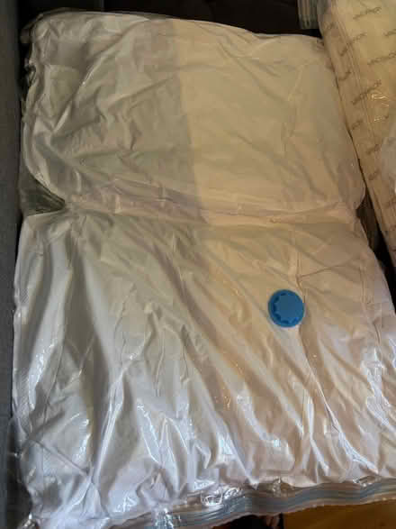 Photo of free 3 pillows, 1 duvet, 1 bathrobe (Charlton SE7) #2