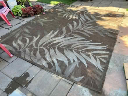 Photo of free Outdoor carpet, brown, 9'10"x7'10" (Fremont (Warm Springs)) #1