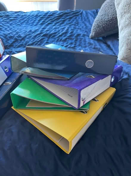 Photo of free 10 lever arch files (WR2 St Johns) #1