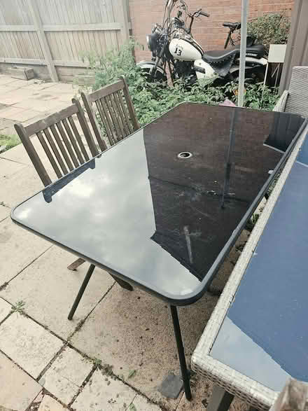 Photo of free Glass garden table (Clifton NG11) #2