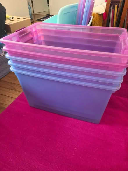 Photo of free Plastic bins (Eastern Market) #1