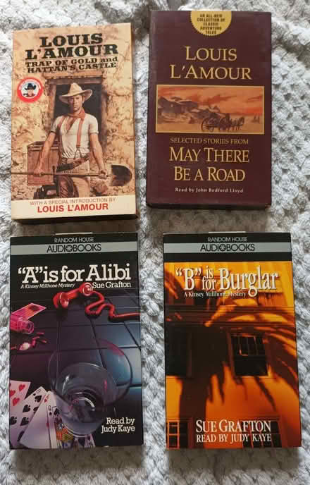 Photo of free Audiobook cassette tapes – assorted titles (Hatch End HA5) #2