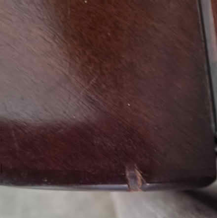 Photo of free Dark wood corner display unit (Orpington Br6) #4