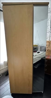 Photo of free IKEA Wardrobe with Tall mirror (Enfield Lock) #1