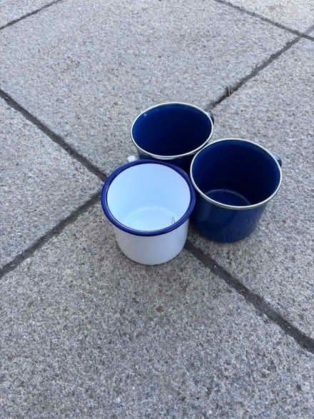 Photo of free 3 enamel mugs (Southdown BA2) #1