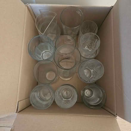 Photo of free 2 boxes assorted drinking glasses (Pagham PO21) #1