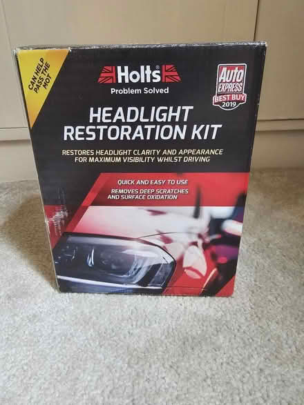 Photo of free Headlight Restoration Kit - Used (Surbiton, KT6) #1