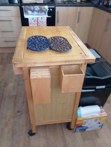 Photo of free Kitchen trolley, up lighter lamp (Seaside BN22) #1