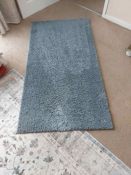 Photo of free Grey Teddy rug (Upper beeding) #3