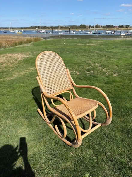 Photo of free Rocking chair. - cane and bamboo (Itchenor PO20) #1