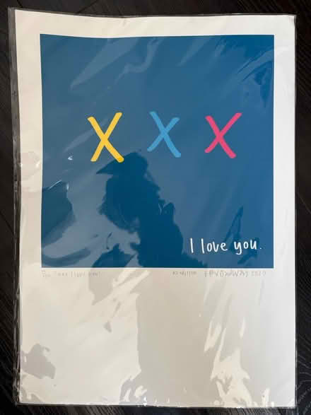 Photo of free A3 ‘l love you’ poster (Lockleaze BS7) #1