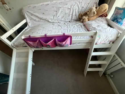Photo of free Kids bed with ladder and slide but without mattress (Sunnyside NN2) #1