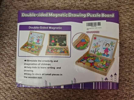 Photo of free Magnetic Drawing Puzzle Board (RG7, Reading) #1