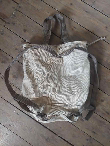 Photo of free Fabric satchel style backpack (Bramley LS13) #2