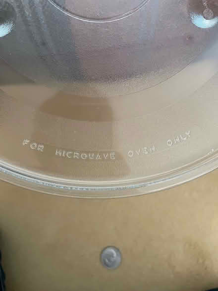Photo of free microwave oven glass turntable 27cm (De Parys MK40) #4