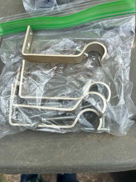 Photo of free 5 sets of curtain rods with hooks (Manor Park, DC) #2